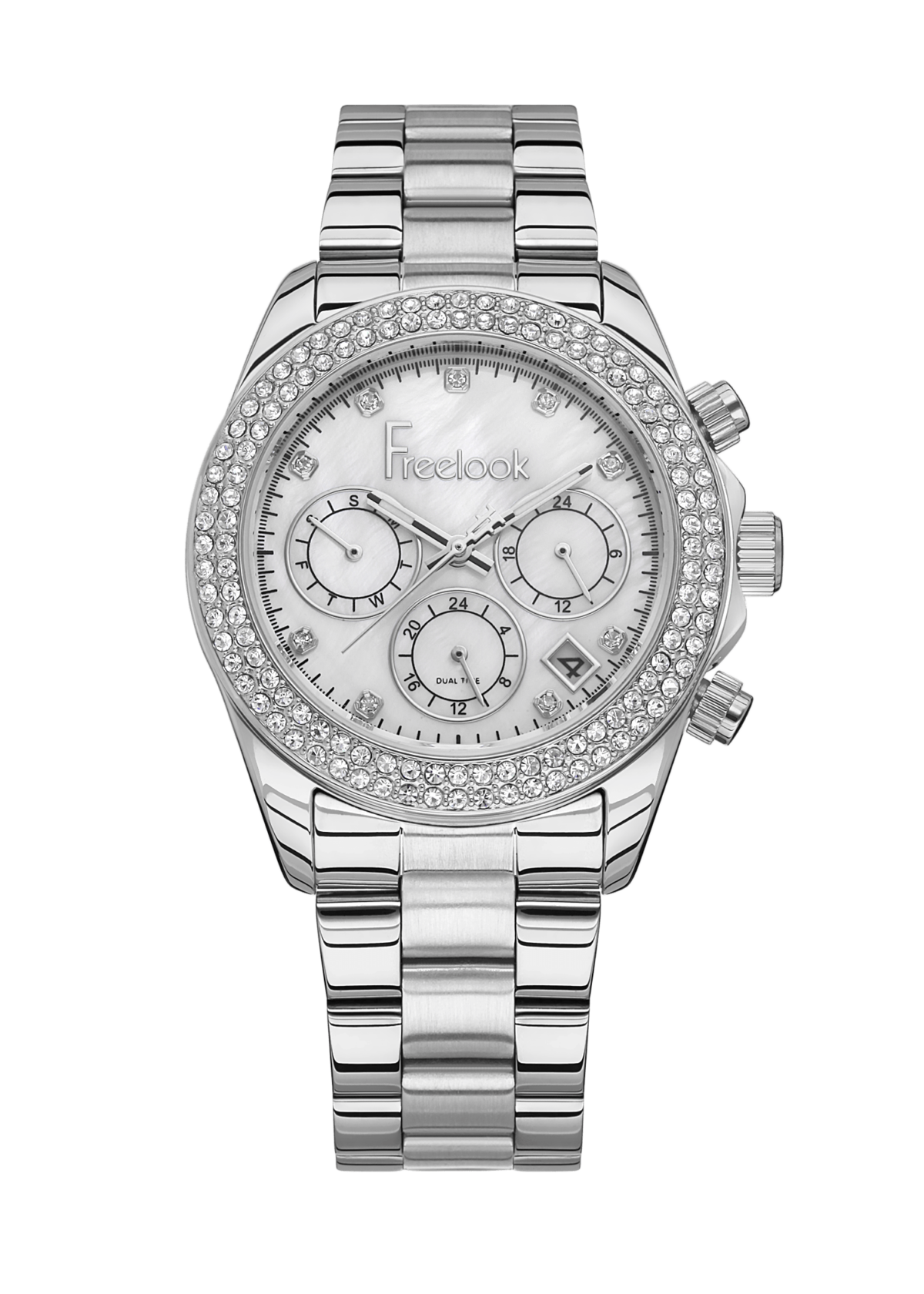 FREELOOK CHARMANT WOMENS STAINLESS STEEL STRAP WATCH – FL.1.10408-1