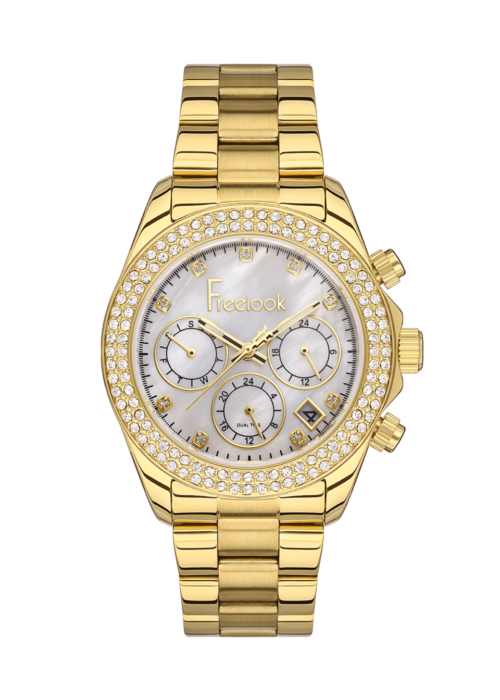 FREELOOK CHARMANT WOMENS STAINLESS STEEL STRAP WATCH – FL.1.10408-3