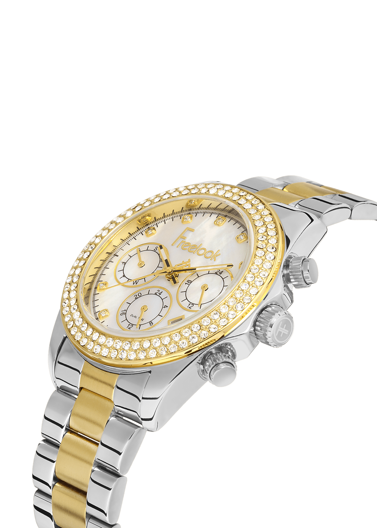 FREELOOK CHARMANT WOMENS STAINLESS STEEL STRAP WATCH – FL.1.10408-4