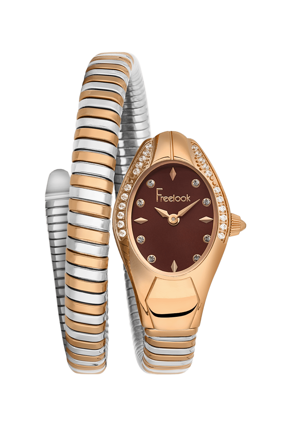 FREELOOK CHARMANT WOMENS STAINLESS STEEL STRAP WATCH – FL.1 FREELOOK CHARMANT WOMENS STAINLESS STEEL STRAP WATCH – FL.1.10409-3