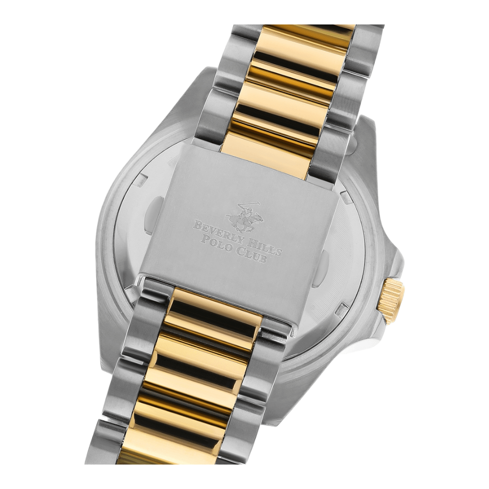 BEVERLY HILLS POLO CLUB Men’s Multi Function Black Dial Watch –  BP3125X.250