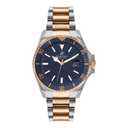 BEVERLY HILLS POLO CLUB Men’s Multi Function Black Dial Watch – BP3125X.590