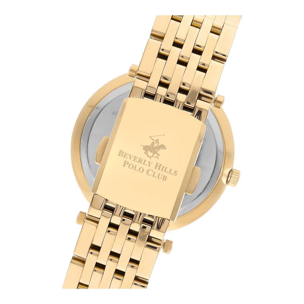 BEVERLY HILLS POLO CLUB Women’s Analog Silver Dial Watch – BP3183C.120