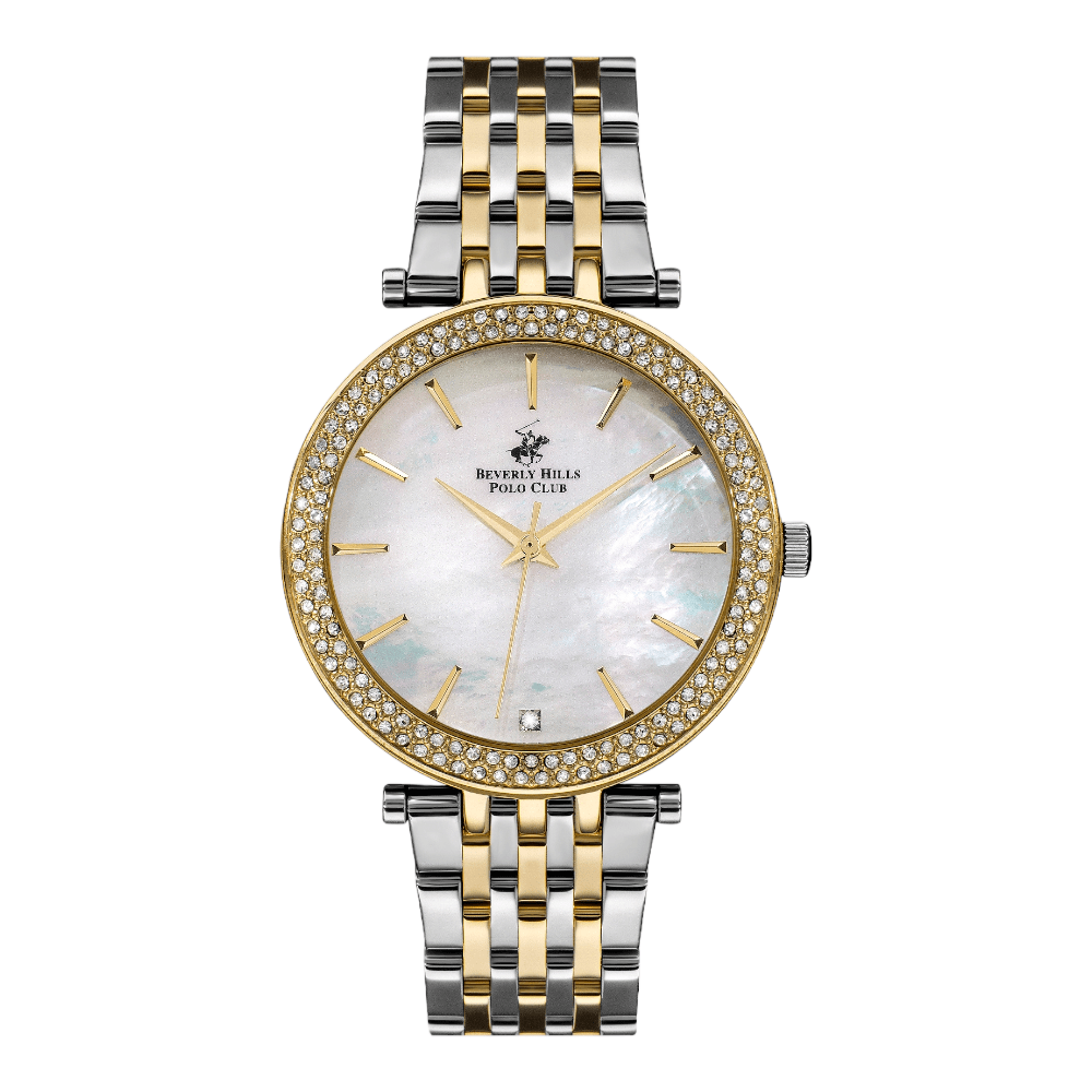 BEVERLY HILLS POLO CLUB Women’s Analog Silver Dial Watch – BP3183C.220