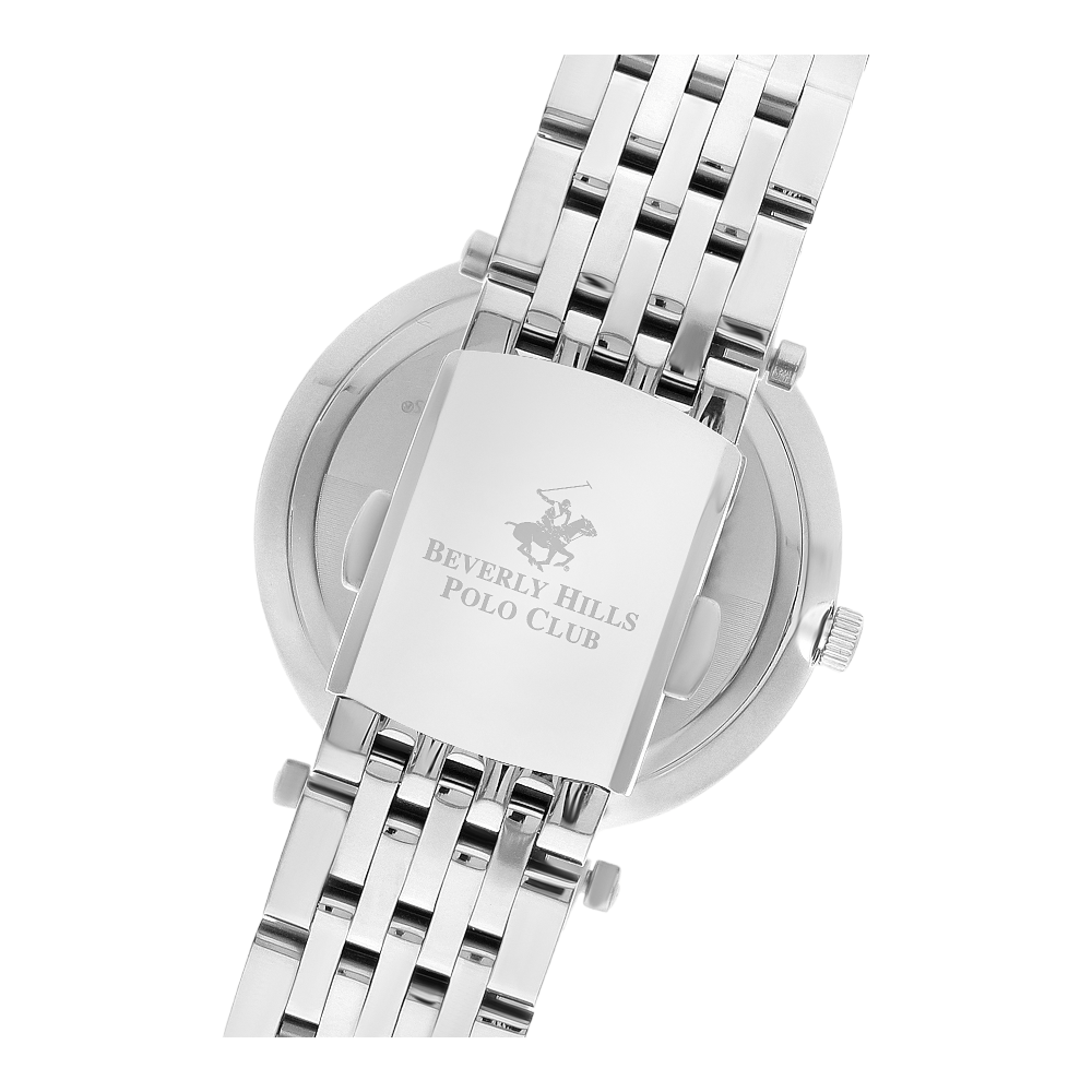 BEVERLY HILLS POLO CLUB Women’s Analog Silver Dial Watch – BP3183C.330