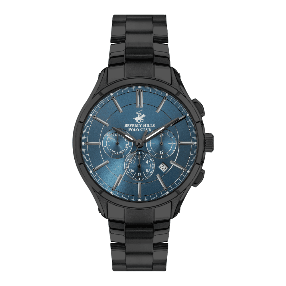 BEVERLY HILLS POLO CLUB Men’s Multi Function Dark Blue Dial Watch – BP3304X.690