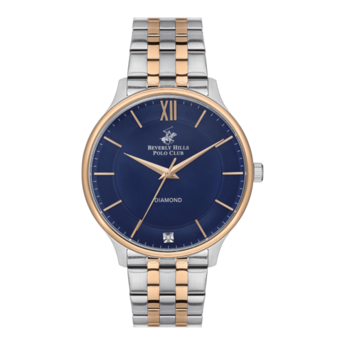 BEVERLY HILLS POLO CLUB Men’s Blue Dial Watch – BP3307X.590