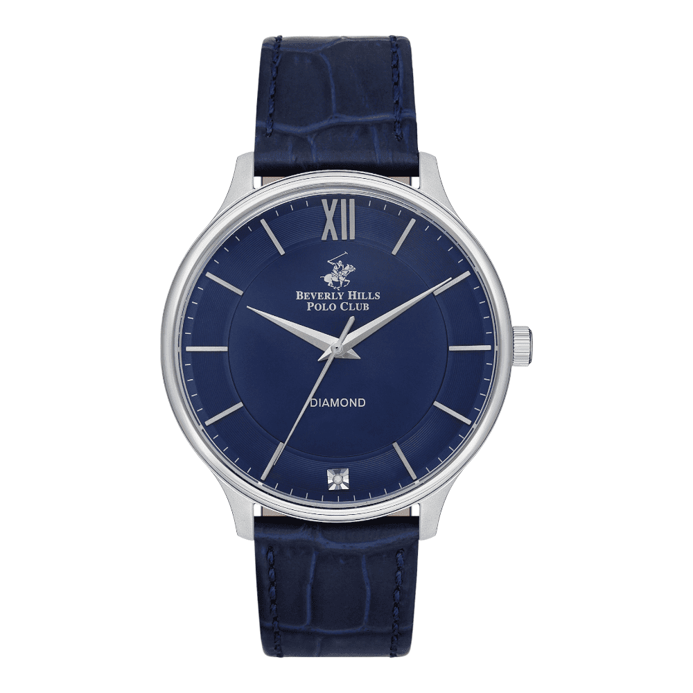 BEVERLY HILLS POLO CLUB Men’s Analog Dark Blue Dial Watch – BP3308X.399