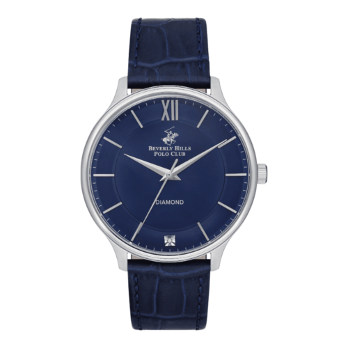 BEVERLY HILLS POLO CLUB Men’s Analog Dark Blue Dial Watch – BP3308X.399