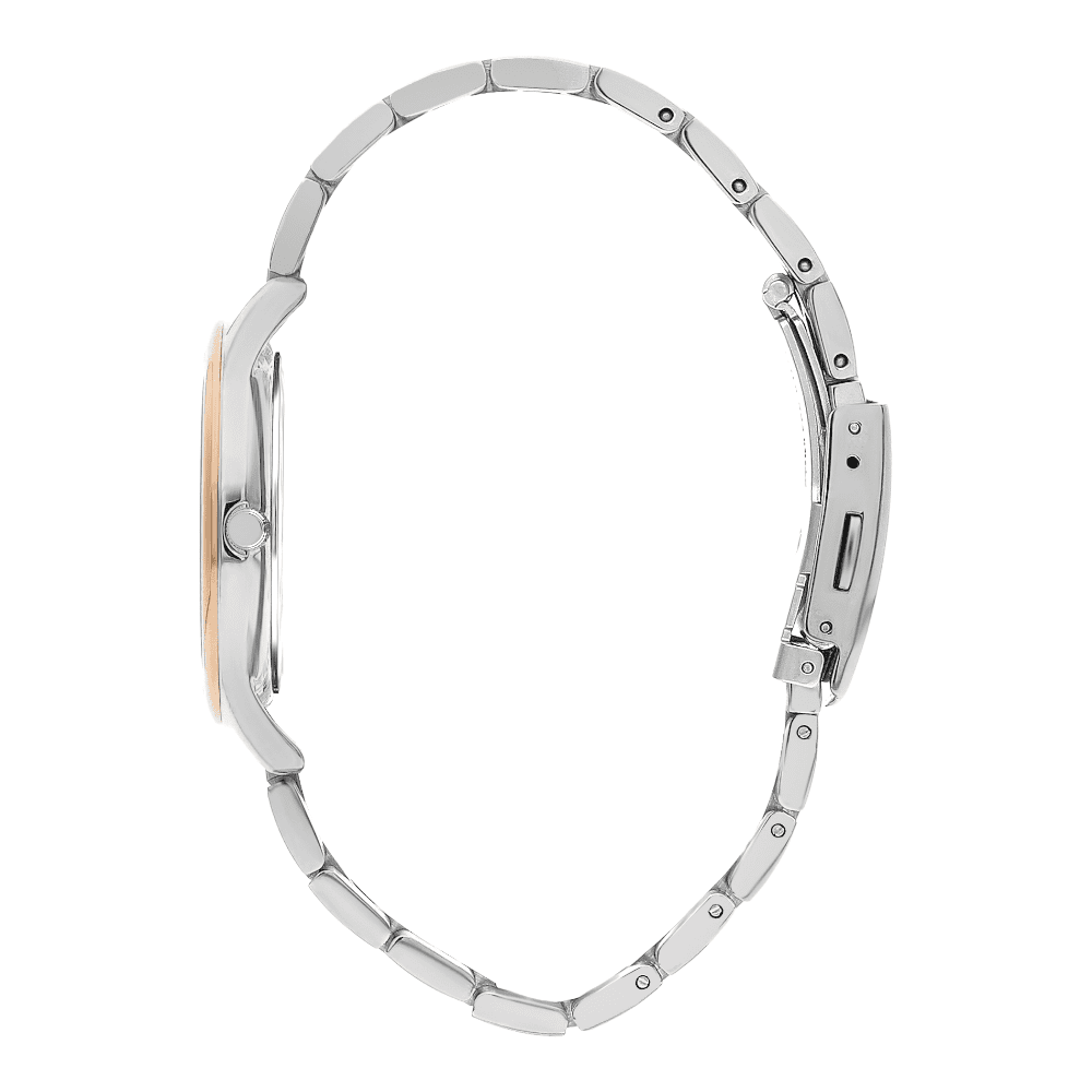 BEVERLY HILLS POLO CLUB Women’s Analog White Mop Dial Watch – BP3309X.590