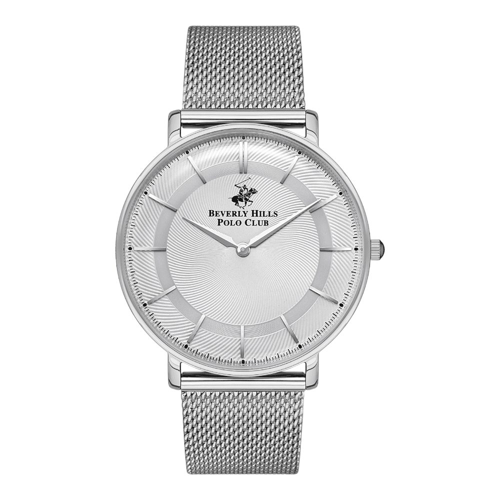 BEVERLY HILLS POLO CLUB men’s Analog Silver Dial Watch – BP3321X.330