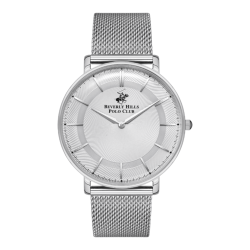 BEVERLY HILLS POLO CLUB men’s Analog Silver Dial Watch – BP3321X.330