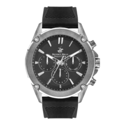 BEVERLY HILLS POLO CLUB Men’s Multi Function Black Dial Watch – BP3324X.351