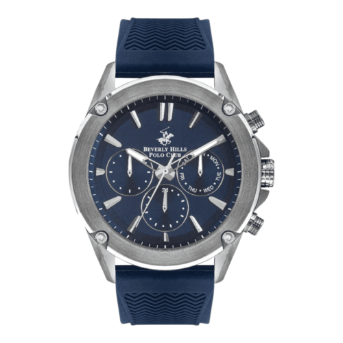 BEVERLY HILLS POLO CLUB Men’s Multi Function Dark Blue Dial Watch – BP3324X.399