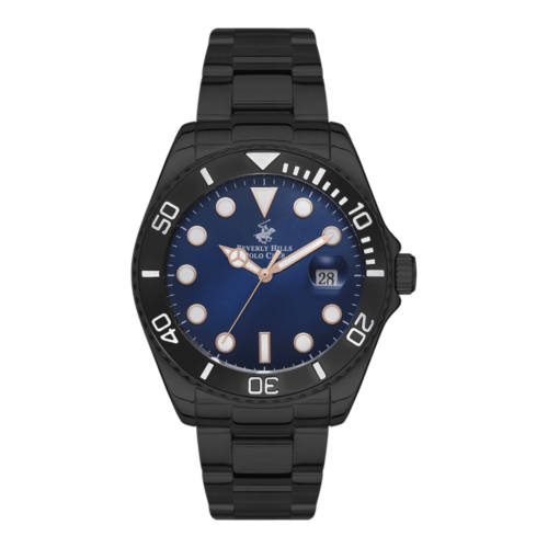 BEVERLY HILLS POLO CLUB Men’s Analog Dark Blue Dial Watch – BP3328X.690