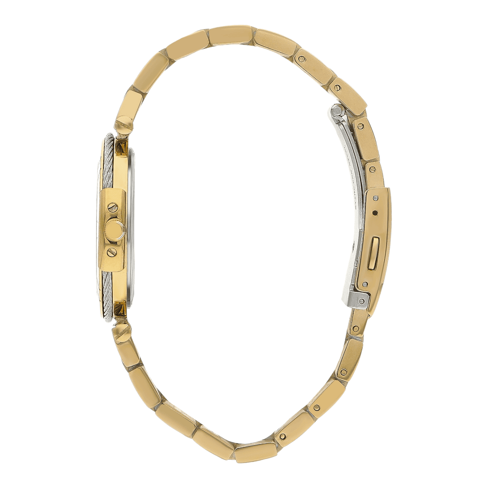 BEVERLY HILLS POLO CLUB Women’s Analog White Mop Dial Watch – BP3333X.120