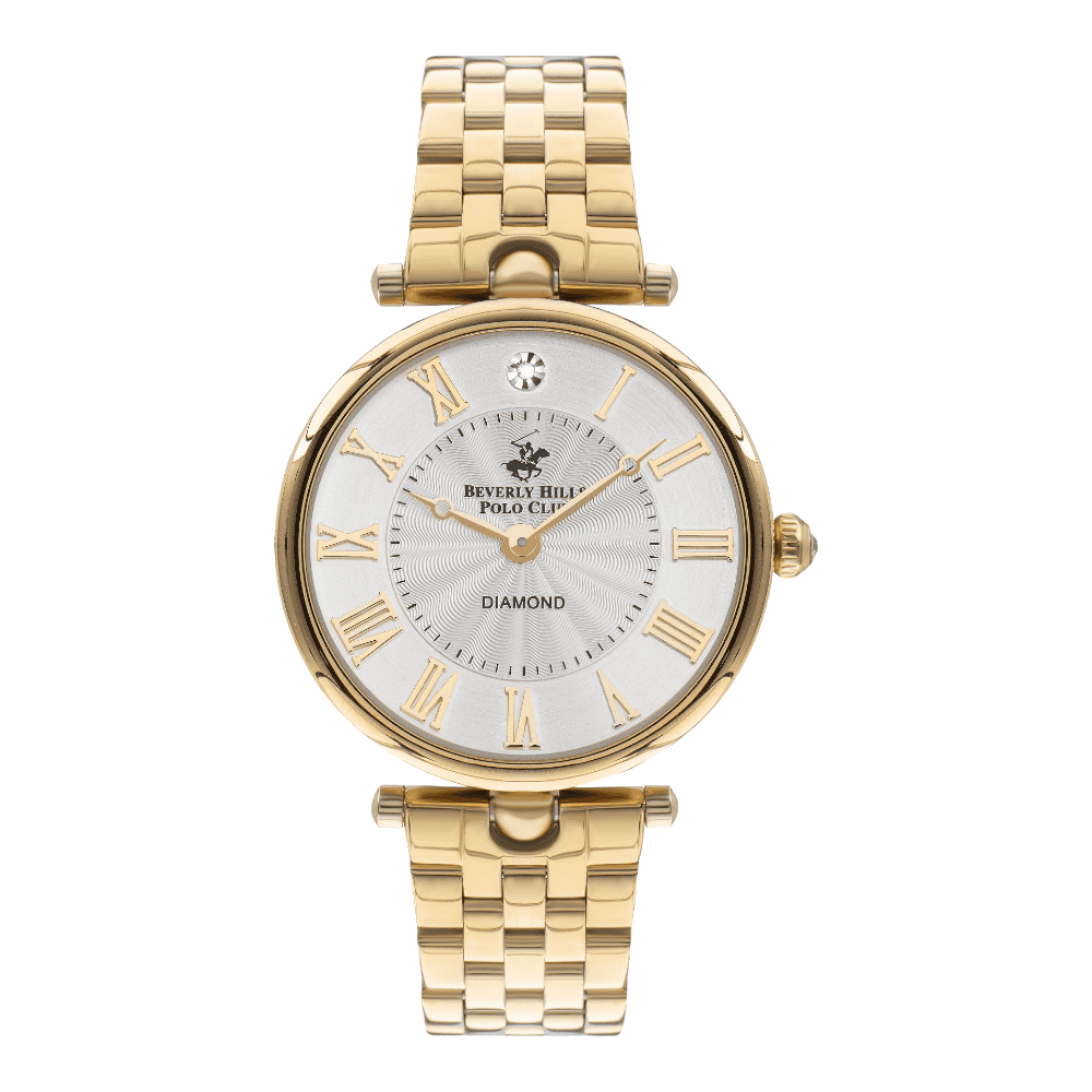 BEVERLY HILLS POLO CLUB Women’s Analog Silver Dial Watch – BP3335X.130