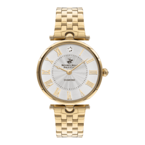 BEVERLY HILLS POLO CLUB Women’s Analog Silver Dial Watch – BP3335X.130
