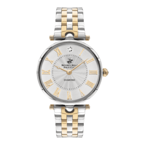BEVERLY HILLS POLO CLUB Women’s Analog Silver Dial Watch – BP3335X.230