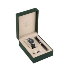 SANTA BARBARA MEN’S LEATHER WATCH  SB.1.10507-2