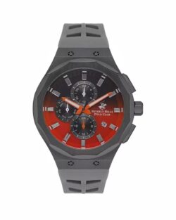 Beverly Hills Polo Club Men’s Multi Function Black And Red Dial Watch – BP3535X.006
