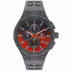 ⁦Beverly Hills Polo Club Men’s Multi Function Black And Red Dial Watch – BP3535X.006⁩ - الصورة ⁦4⁩