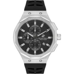 Beverly Hills Polo Club Men’s Multi Function Black Dial Watch – BP3535X.351