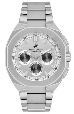 Beverly Hills Polo Club Men’s Multi Function Silver Dial Watch – BP3537X.330