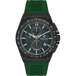 Beverly Hills Polo Club Men’s Multi Function Green Dial Watch – BP3541X.675