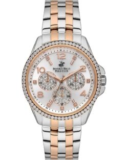 BEVERLY HILLS POLO CLUB Women’s Analog Silver Dial Watch – BP3572C.530