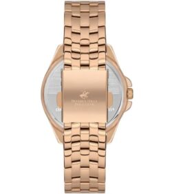 ⁦BEVERLY HILLS POLO CLUB Women’s Analog Silver Dial Watch – BP3572C.430⁩ - الصورة ⁦3⁩
