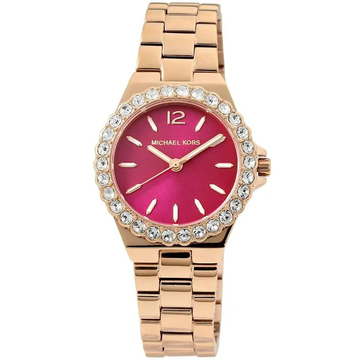 imgi_74_mk7396-michael-kors-watch-women-pink-dial-metal-stainless-steel-rose-gold-strap-quartz-battery-analog-three-hand-lennox_2 ساعة مايكل كورس للنساء MK7396 - الصورة 1