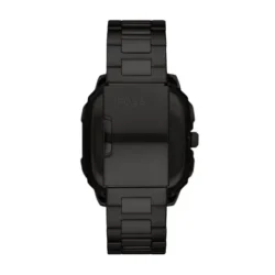 ⁦ساعة يد رجالية أوتوماتيكية معدن أسود مينا شفاف فوسيل انسكربشن Fossil Bq2574⁩ - الصورة ⁦2⁩