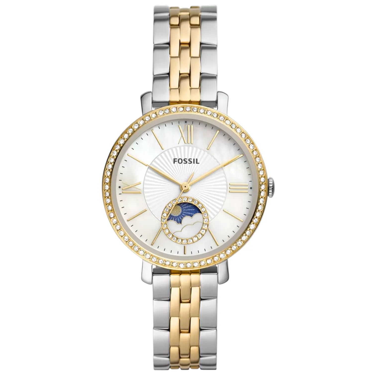 imgi_31_zegarek-damski-fossil-jacqeline-multifunction-es5166 ساعة فوسيل للنساء ES5166 - الصورة 1