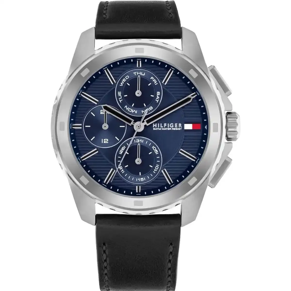 imgi_6_tommy-hilfiger-1710619-original-watch-men-navy-blue-black-leather-strap-egypt Tommy Hilfiger Men’s Watch 1710619 - الصورة 1