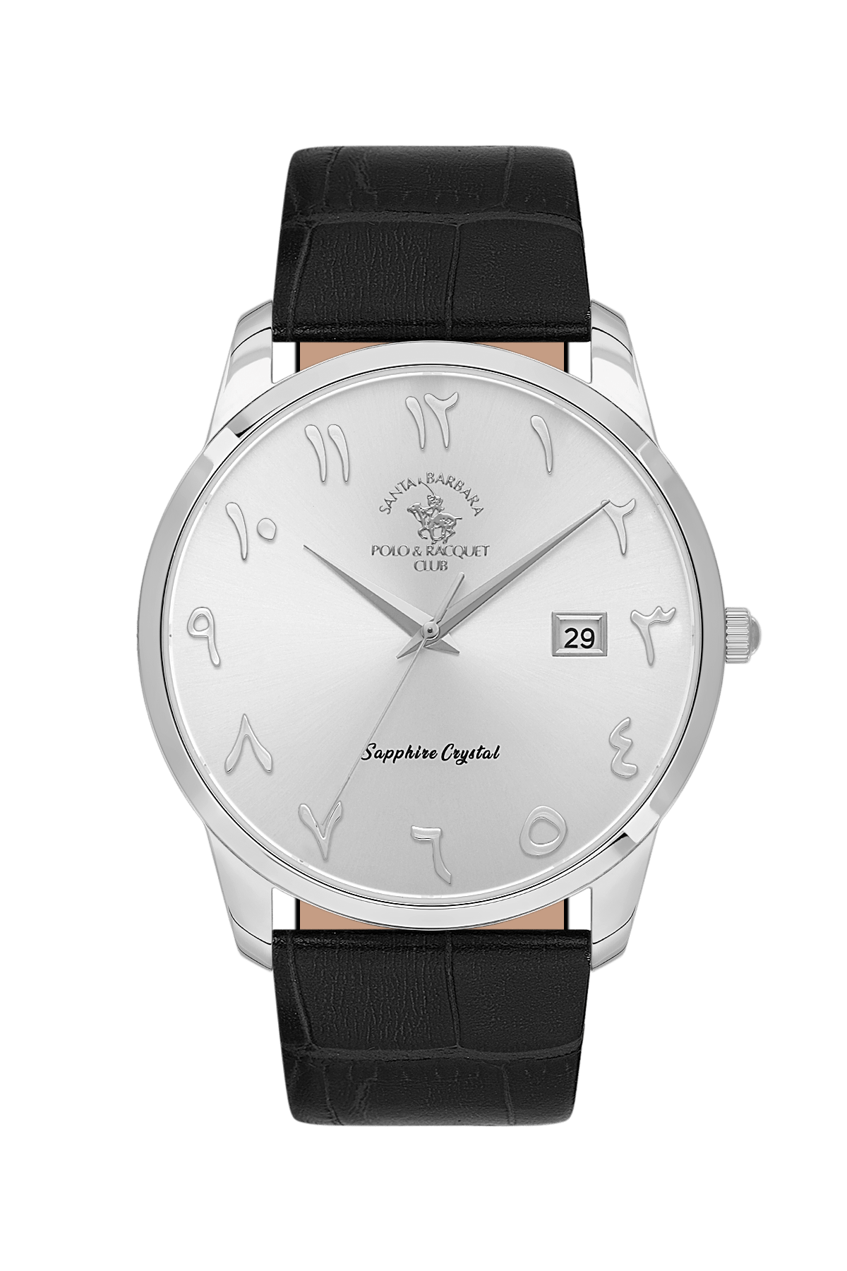 imgi_75_SB.1.10606-8 (1) SANTA BARBARA MEN’S WATCH SILVER DIAL SB.1.10606-8 - الصورة 1