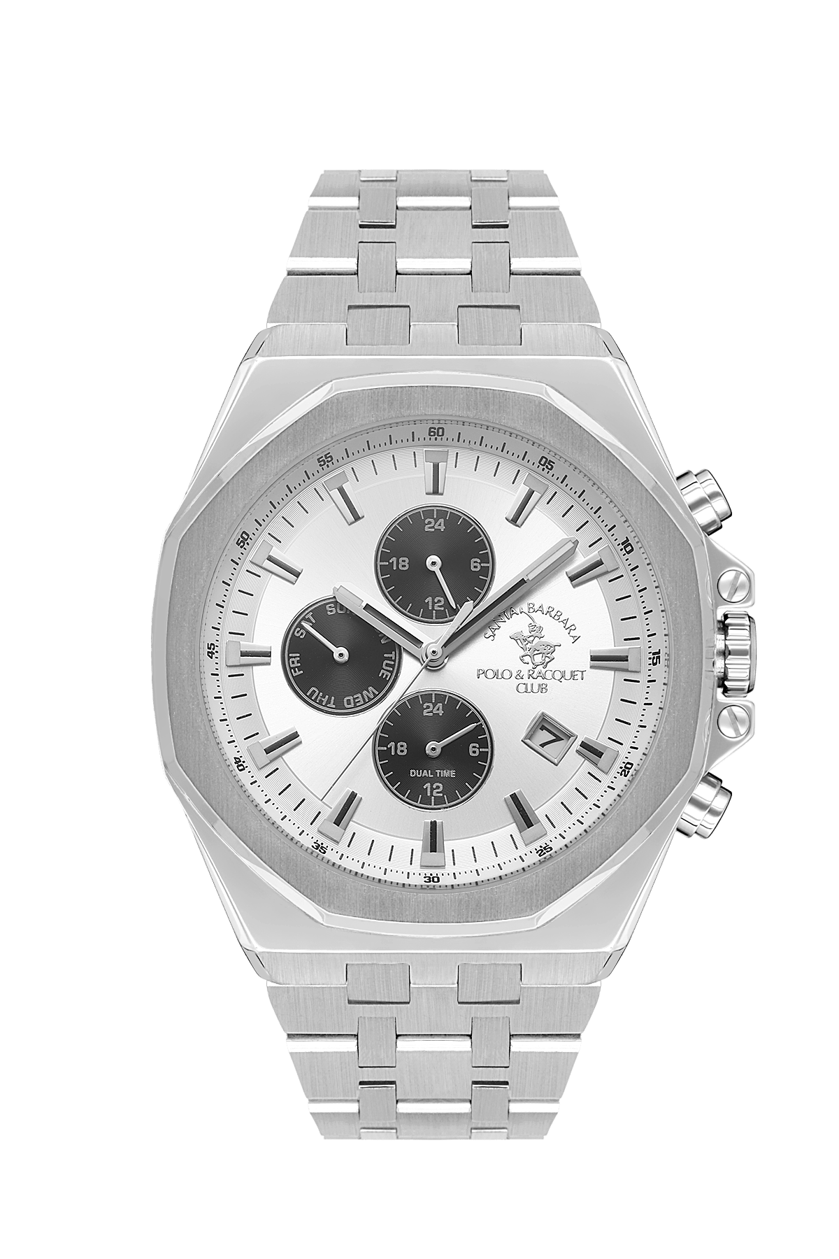 imgi_78_SB.1.10546-1 SANTA BARBARA MEN’S WATCH SILVER DIAL SB.1.10546-1 - الصورة 1