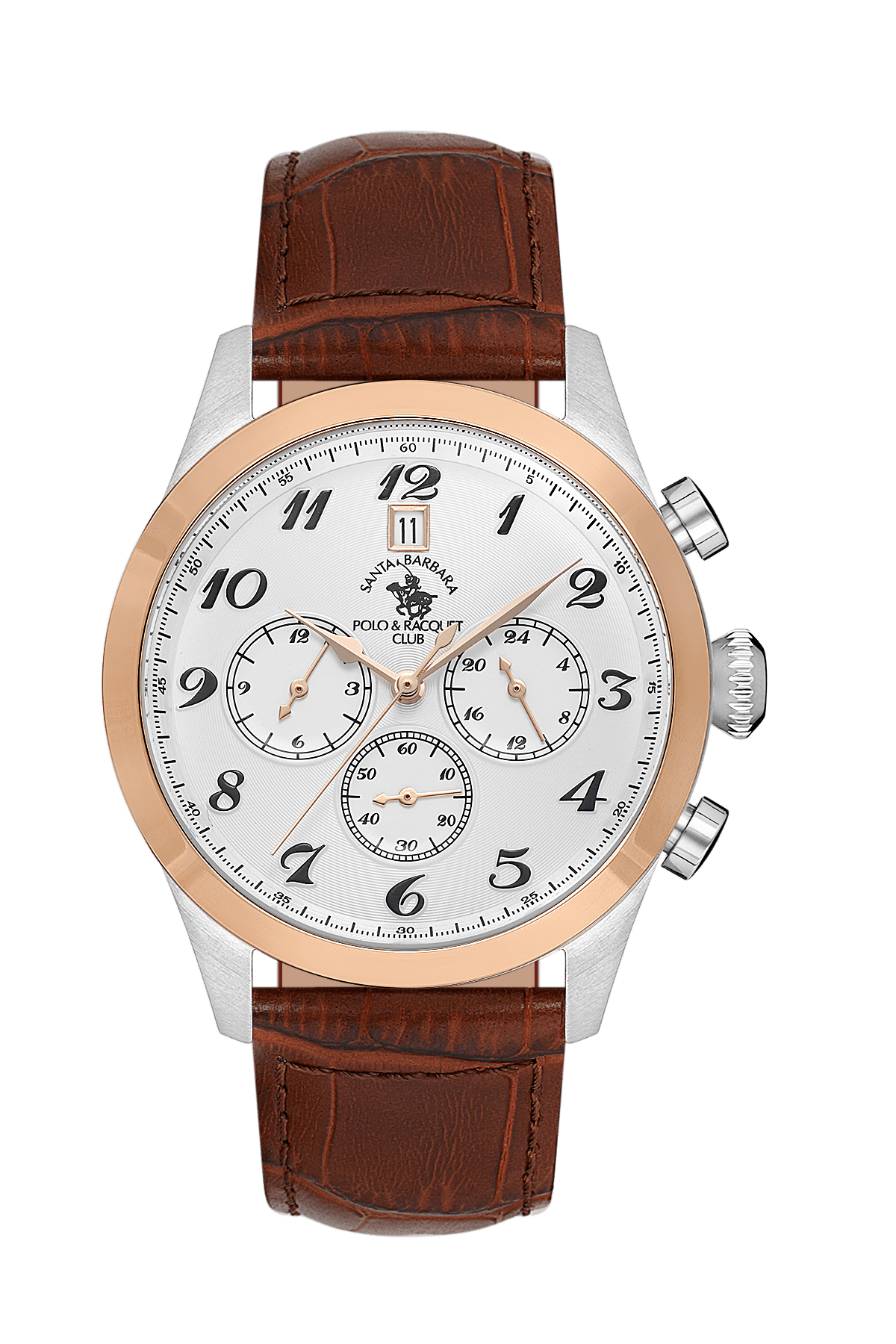 imgi_83_SB.1.10551-4 SANTA BARBARA MEN’S WATCH SILVER DIAL SB.1.10551-4 - الصورة 1