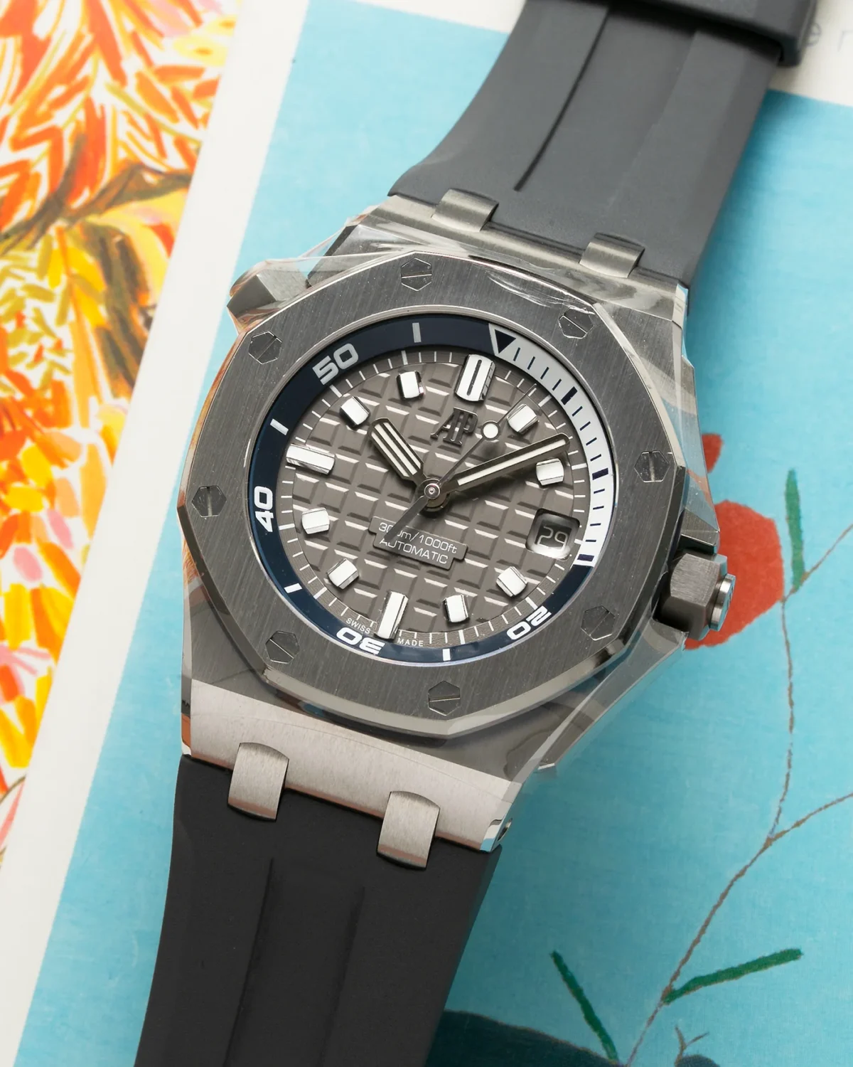 ⁦ساعة اوديمار بيغيه رويال أووك أفشور ميرور أوريجنال⁩ - الصورة ⁦2⁩