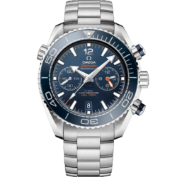 Seamaster Planet Ocean 600M 45.5 mm, steel on steel