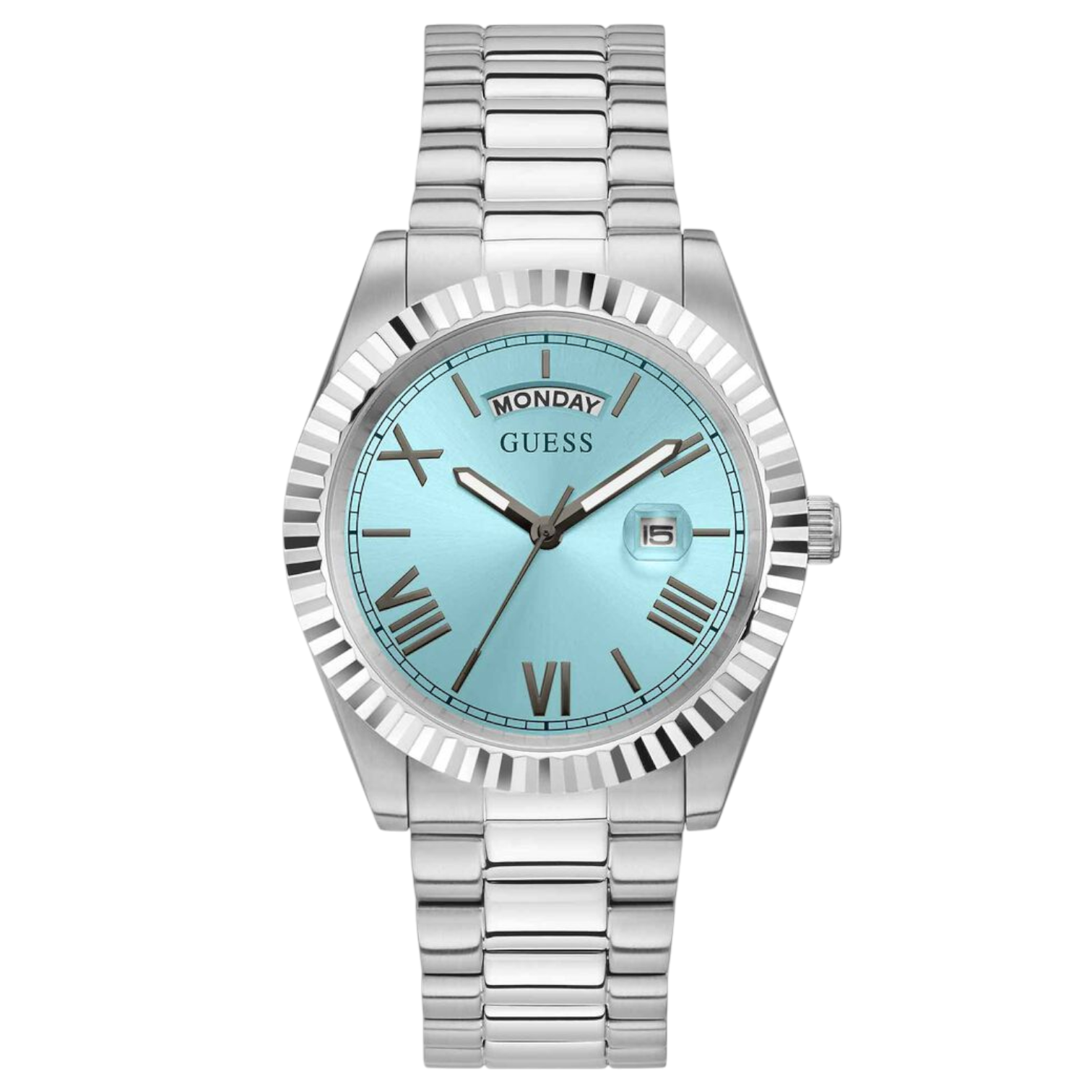 imgi_45_GW0265G11_SILVER_01 ساعة جيس للرجال GW0265G11 - الصورة 1