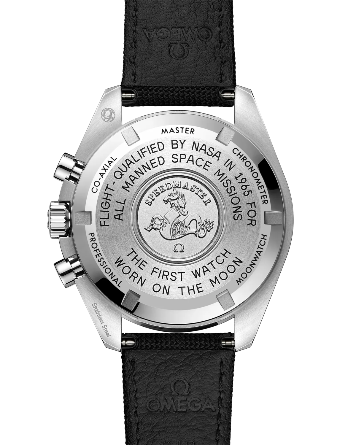 ⁦Omega Speedmaster Moonwatch Professional 42 mm, steel on coated nylon fabric strap⁩ - الصورة ⁦4⁩