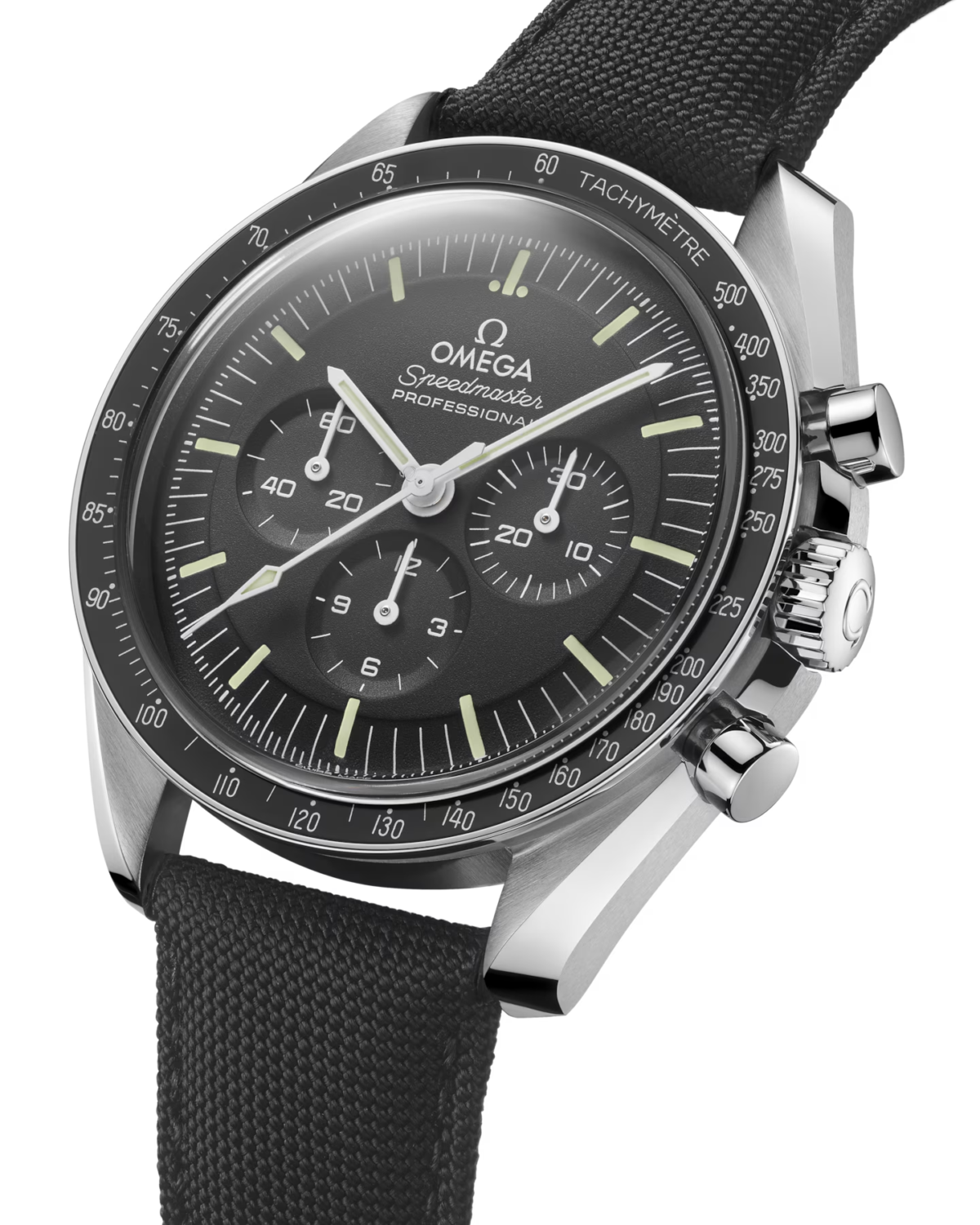 ⁦Omega Speedmaster Moonwatch Professional 42 mm, steel on coated nylon fabric strap⁩ - الصورة ⁦2⁩