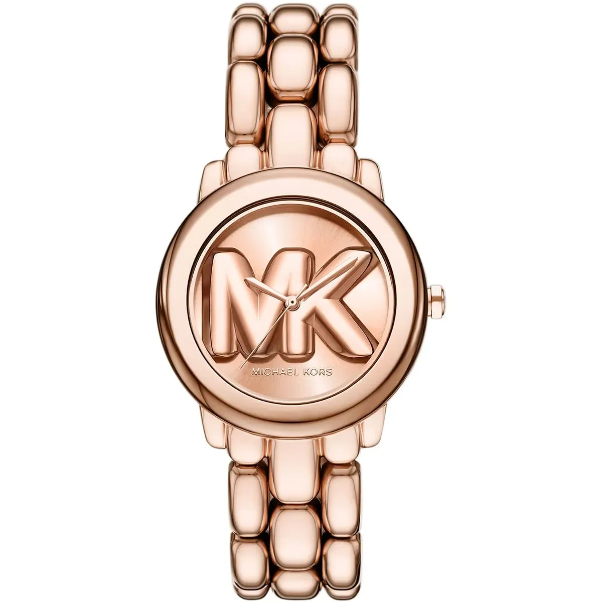 imgi_69_mk4962-michael-kors-watch-women-mk-logo-rose-gold-dial-stainless-steel-metal-rose-golden-strap-quartz-battery-analog-three-hand-phoebe ساعة مايكل كورس للنساء MK4962 - الصورة 1