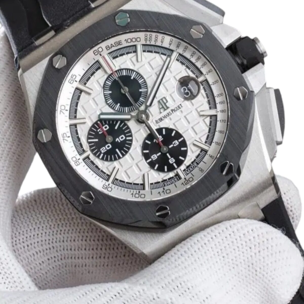 ⁦ساعة اوديمار بيغيه رويال أووك أفشور ميرور أوريجنال⁩ - الصورة ⁦2⁩