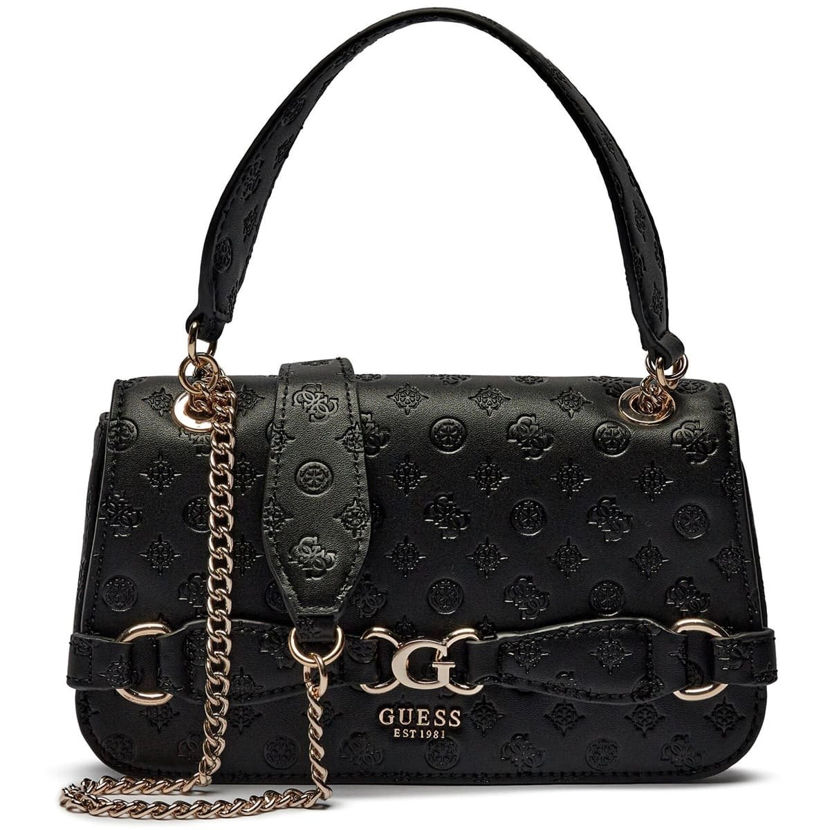 imageye___-_imgi_74_guess-black-women-cross-body-bag-hwpg9336210-blo حقيبة كروس بودي سوداء من جيس Guess للنساء Hwpg9336210 - الصورة 1