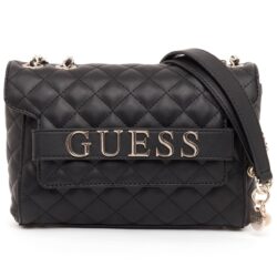 ⁦حقيبة كروسبودي سوداء من Guess للنساء Hwvg7970210Bla⁩ - الصورة ⁦5⁩