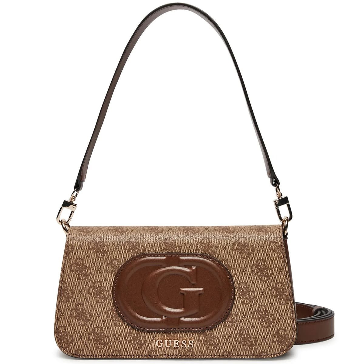 imageye___-_imgi_74_guess-latte-brown-women-shoulder-bag-hwesg951320-lgw حقيبة كتف نسائية من جيس Guess بلون بني لاتيه ، موديل Hwesg951320 - الصورة 1