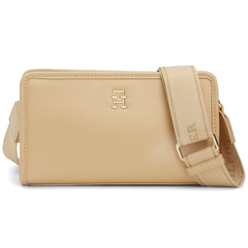 حقيبة كروس بودي نسائية بيج من تومي هيلفيغر Aw0Aw16163