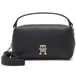 حقيبة يد وكتف نسائية سوداء من تومي هيلفيغر AW0AW14511